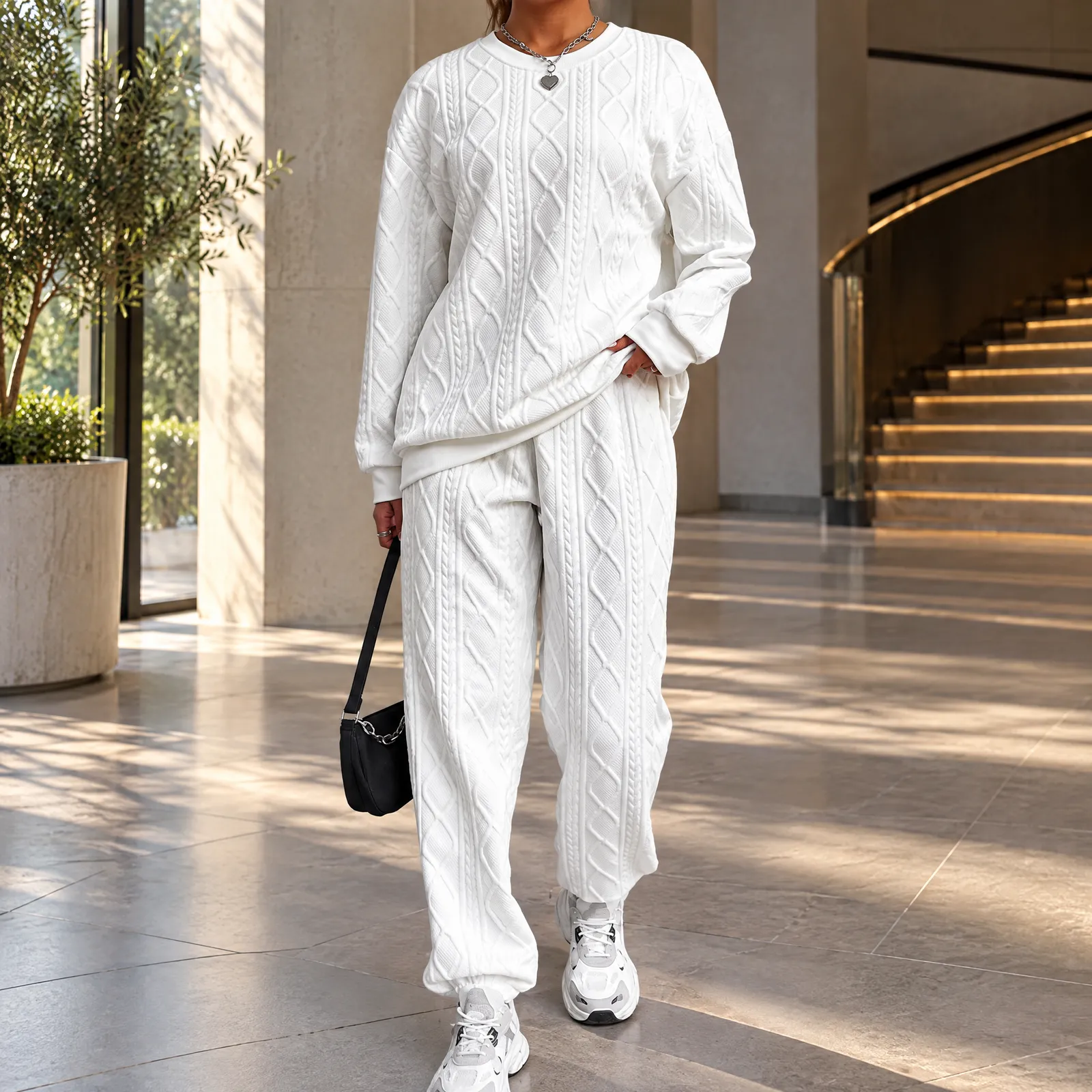 Summerfield Diamond Knit Set: product view